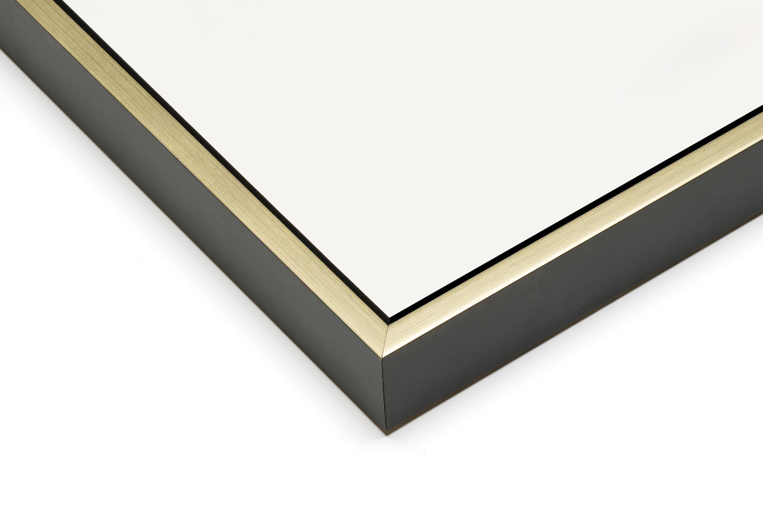 Baklijst zwart met goud